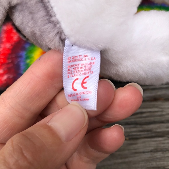 TY Beanie Babies Buff Husky Dog plushie stuffed animal Toy plush - Picture 8 of 9